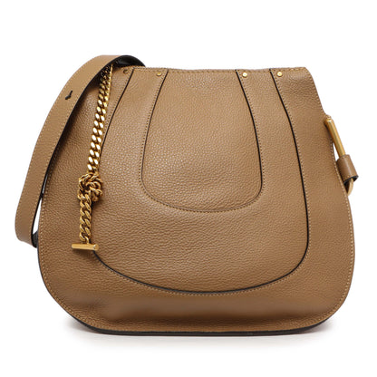 Exclusive Chloe Nut Grained Calfskin Small Hayley Hobo — Side View