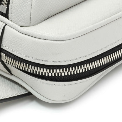 Exclusive Louis Vuitton White Monogram Taiga Outdoor Bumbag — Lifestyle View