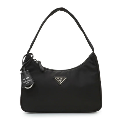 Exclusive Prada Black Re-Nylon Mini Re-Edition 2000 — Front View