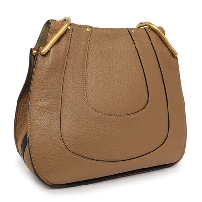 Exclusive Chloe Nut Grained Calfskin Small Hayley Hobo — Back View