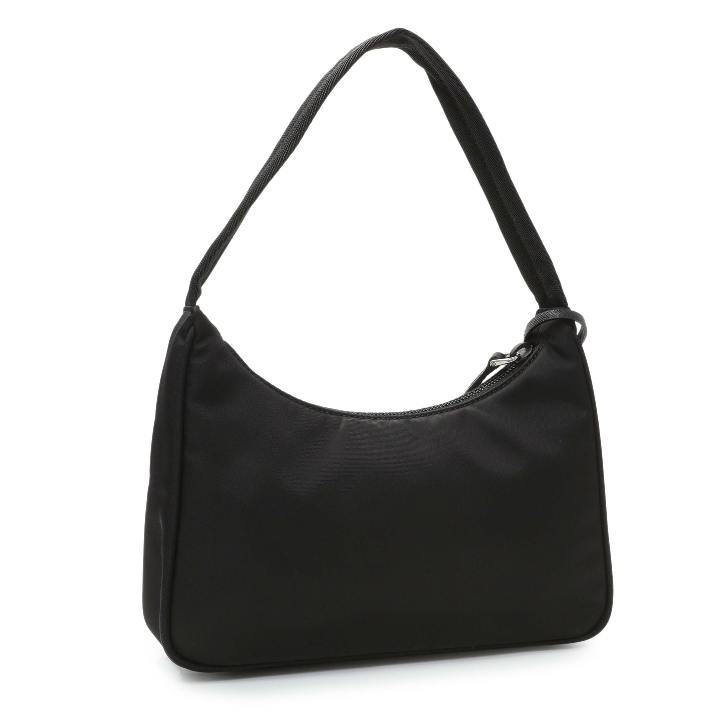 Exclusive Prada Black Re-Nylon Mini Re-Edition 2000 — Side View