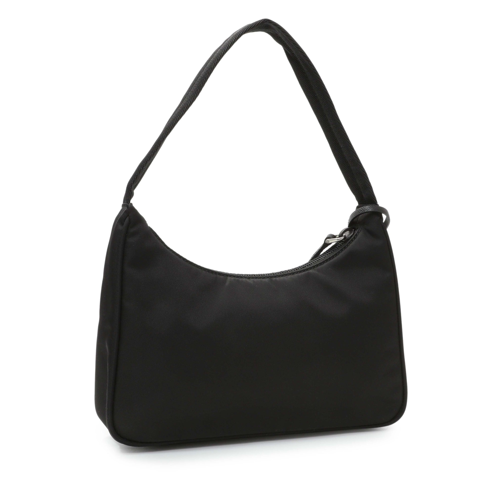 Exclusive Prada Black Re-Nylon Mini Re-Edition 2000 — Side View