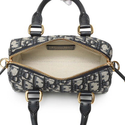 Exclusive Christian Dior Oblique Nano Groove 17 Bag — Top View