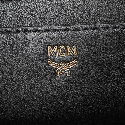 Exclusive MCM Black Metallic Calfskin Stud X-Mini Stark Bebe Boo Backpack — Alternate View 9