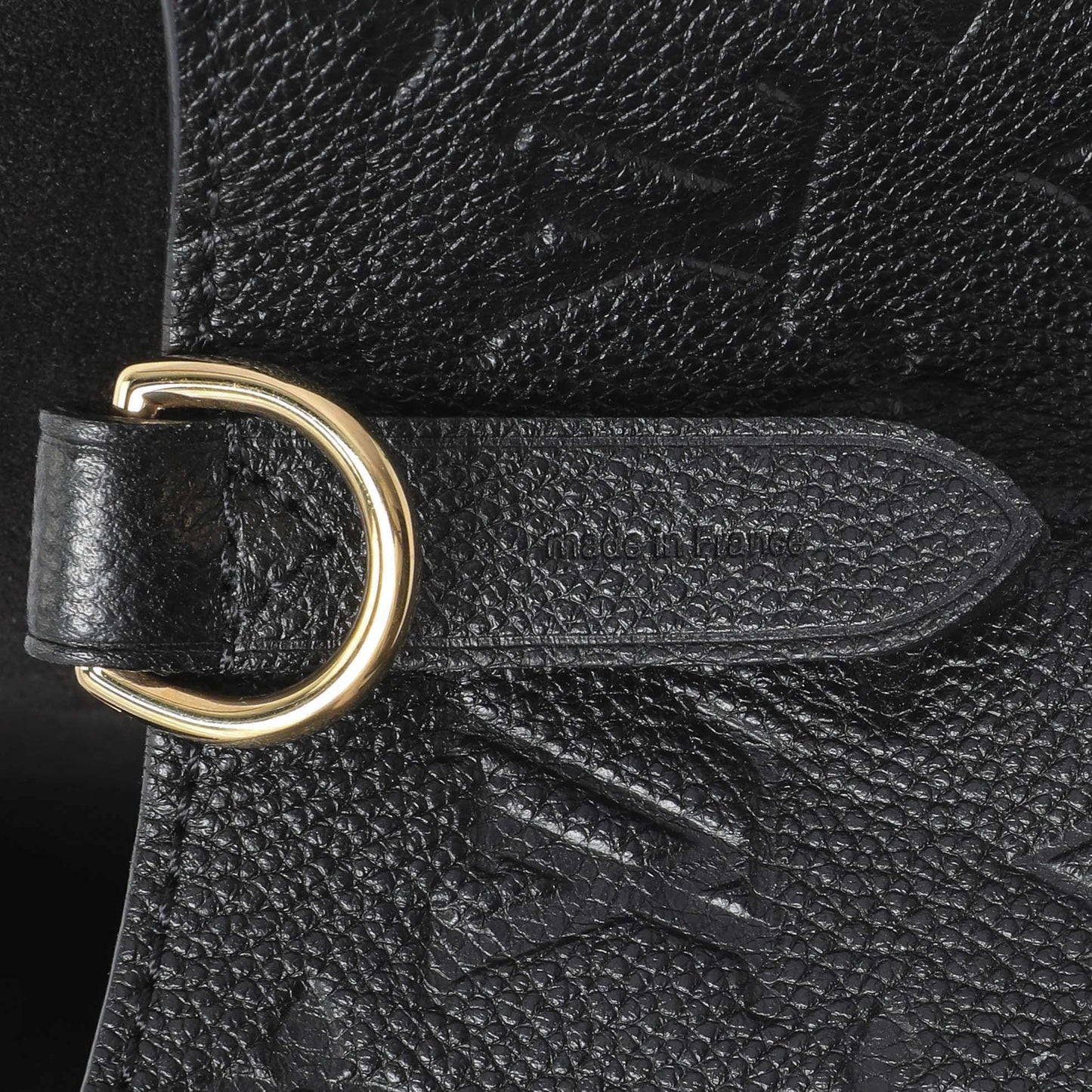 Exclusive Louis Vuitton Black Empreinte Monogram Neonoe MM — Lifestyle View