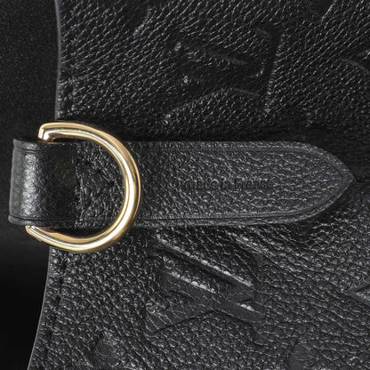 Exclusive Louis Vuitton Black Empreinte Monogram Neonoe MM — Lifestyle View