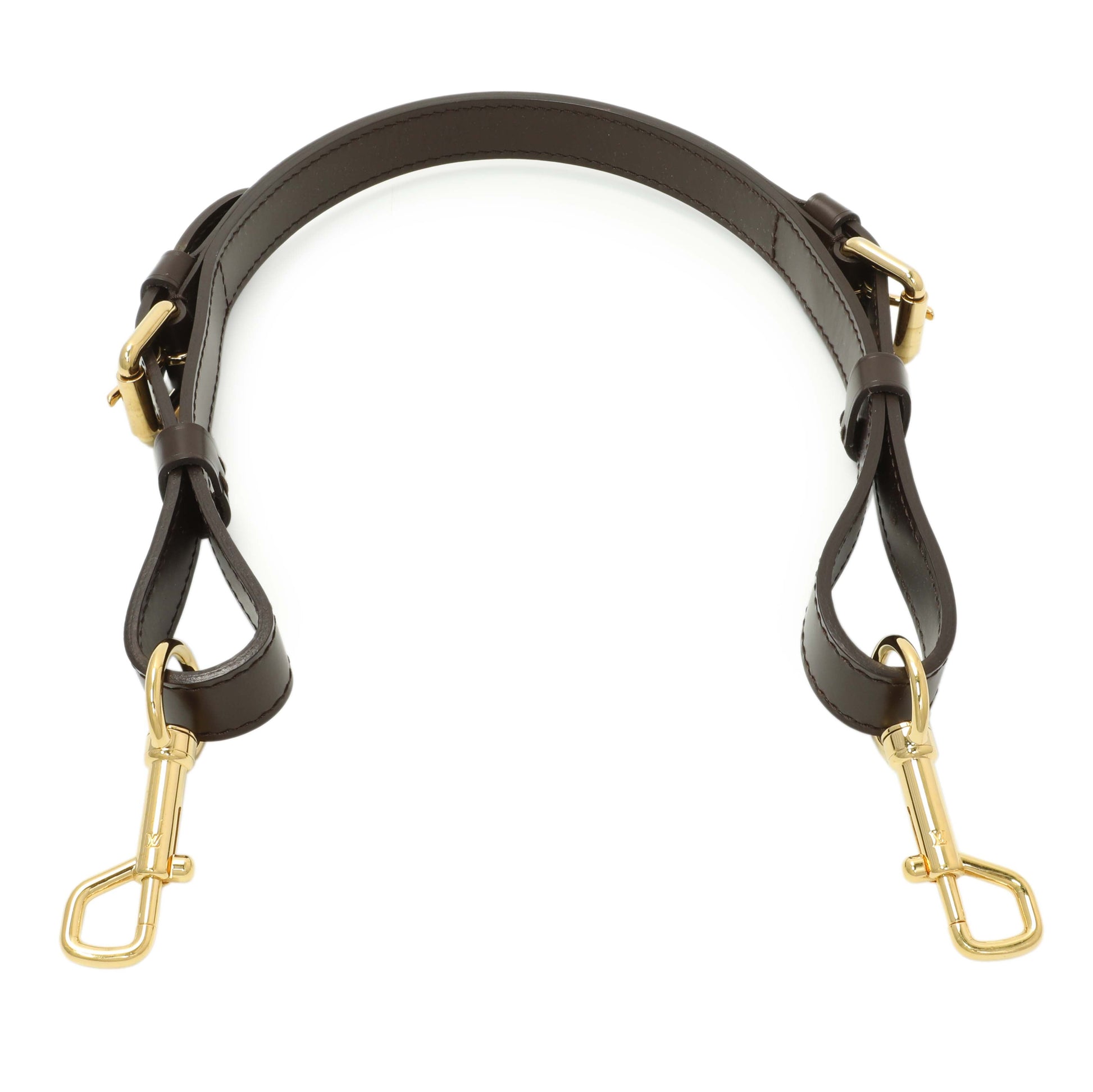 Exclusive Louis Vuitton Ebene Trevi Shoulder Strap — Front View