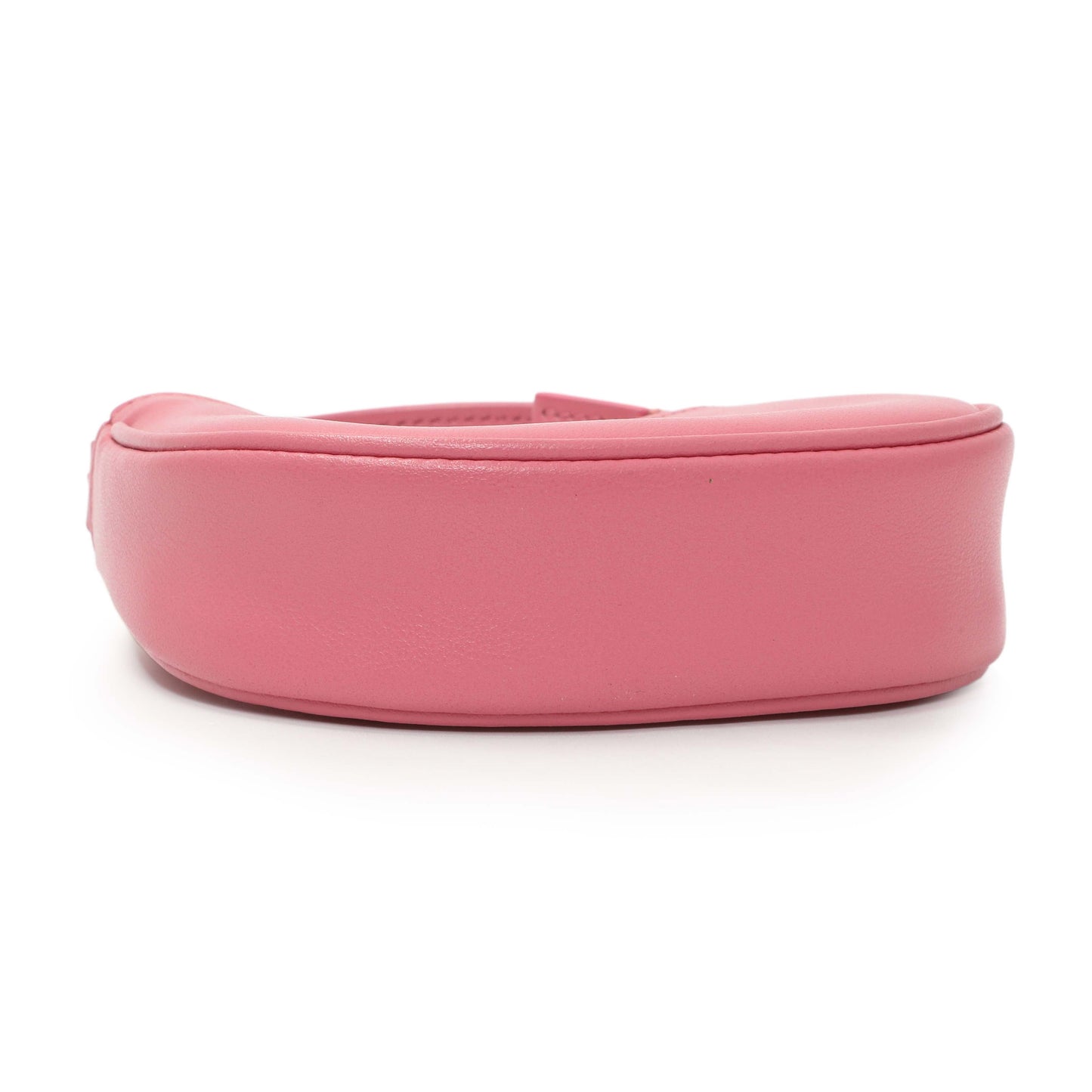 Exclusive Celine Pink Calfskin Micro Ava Pouch Charm — Back View