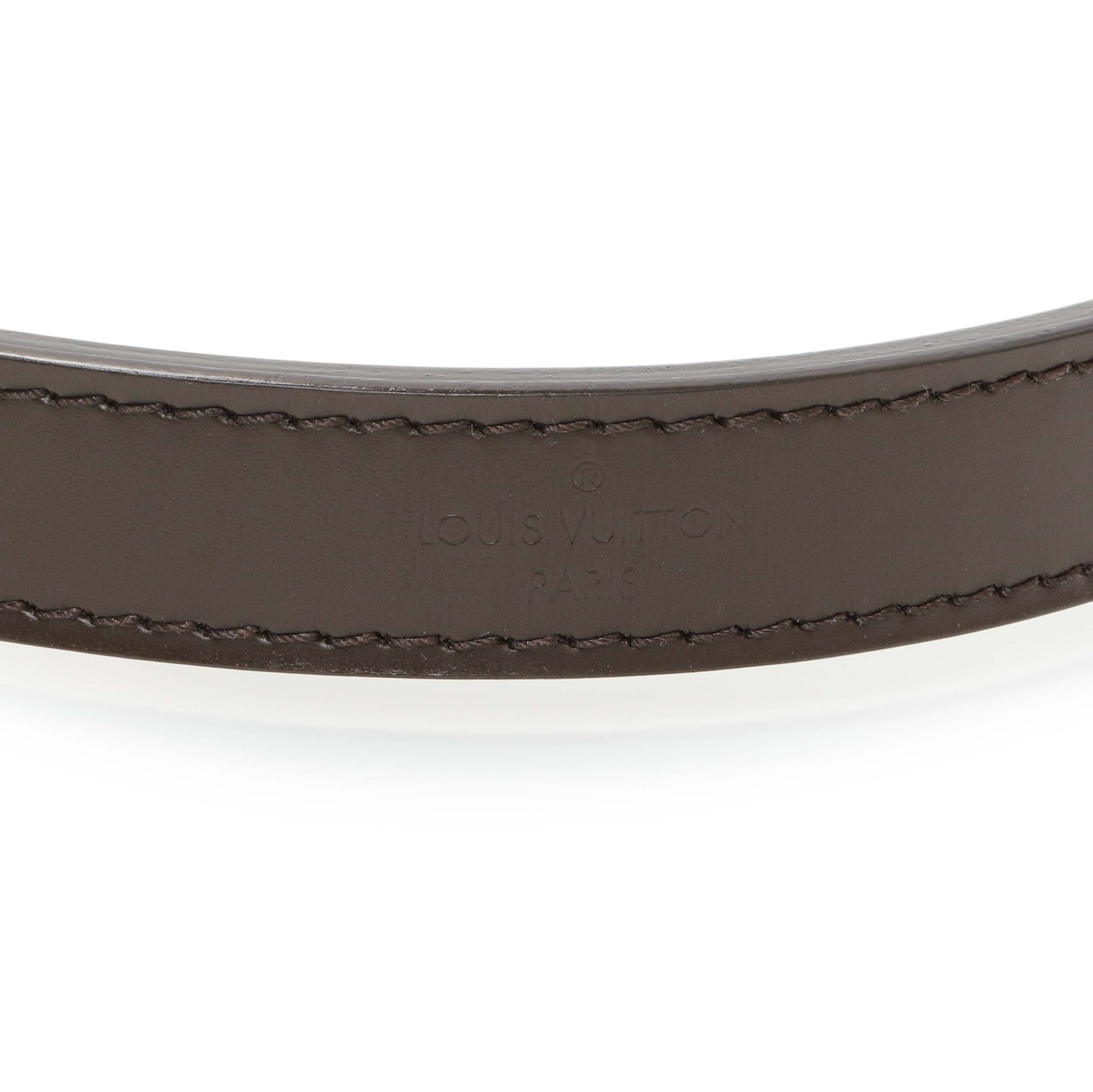 Exclusive Louis Vuitton Ebene Trevi Shoulder Strap — Back View