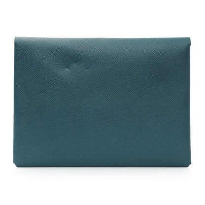 Exclusive Hermes Colvert Epsom Calvi Pouch — Side View