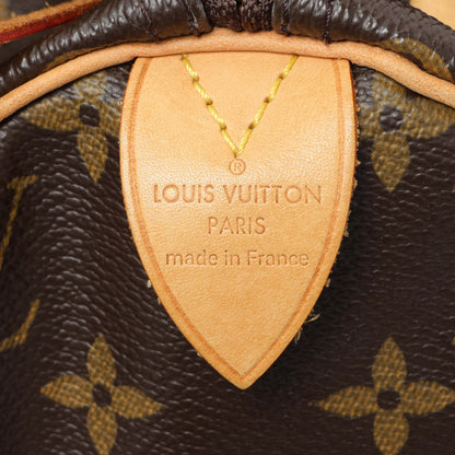 Exclusive Louis Vuitton Monogram Speedy 30 — Detail View