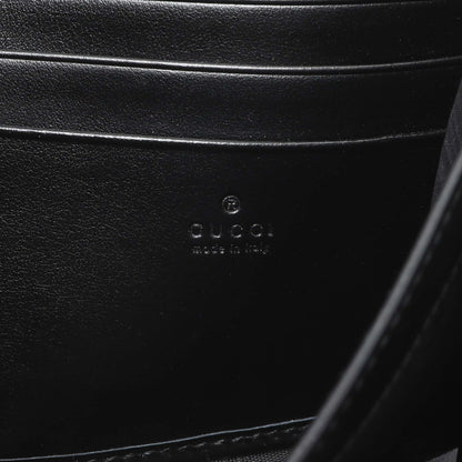 Exclusive Gucci Black Calfskin Matelasse GG Marmont Chain Wallet — Alternate View 9