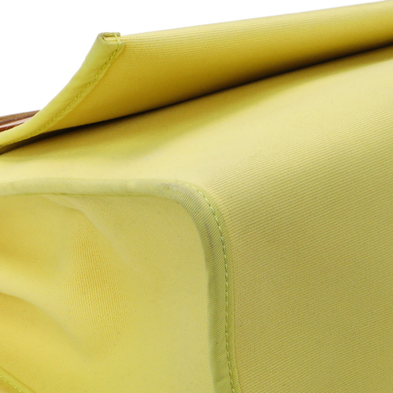 Exclusive Hermes Vache Hunter Yellow Toile Herbag Zip 31 PM — Alternate View 7