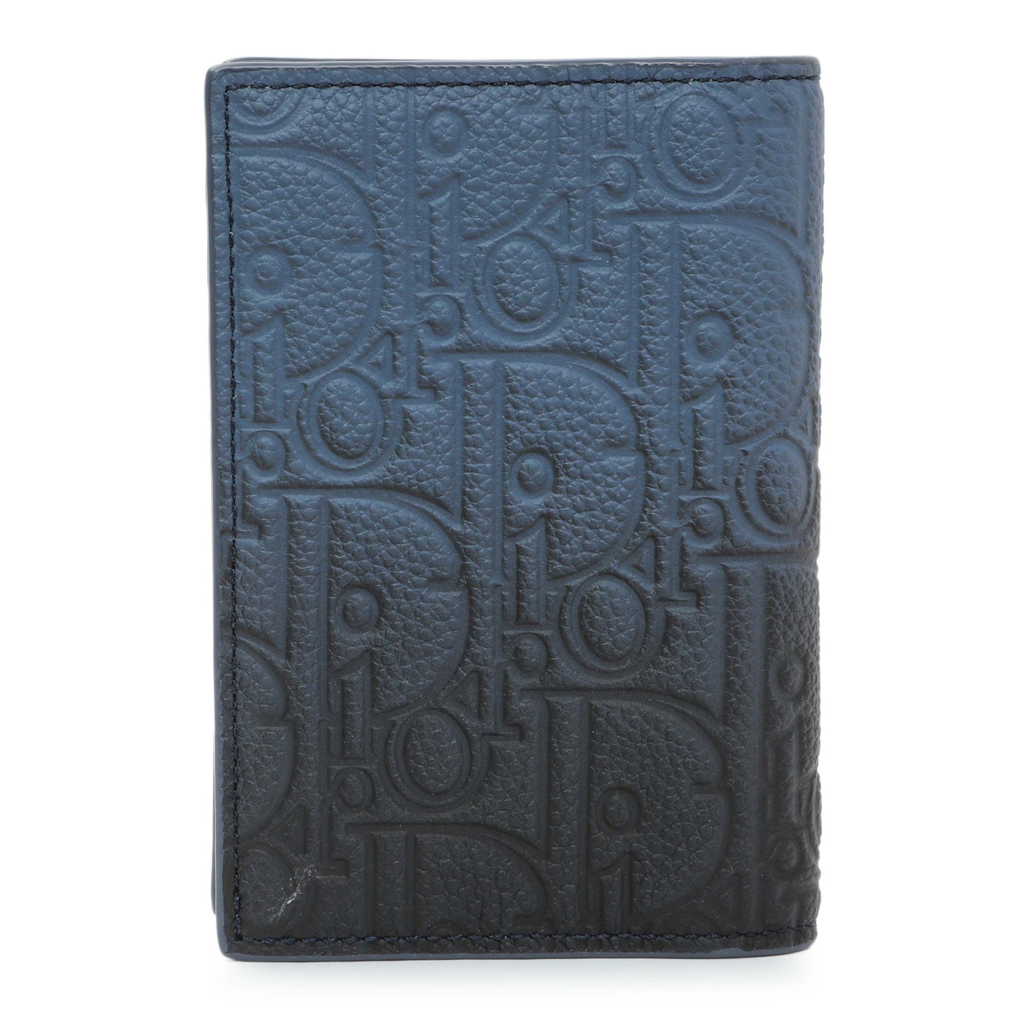 Exclusive Christian Dior Vertical Bifold Card Holder — Side View