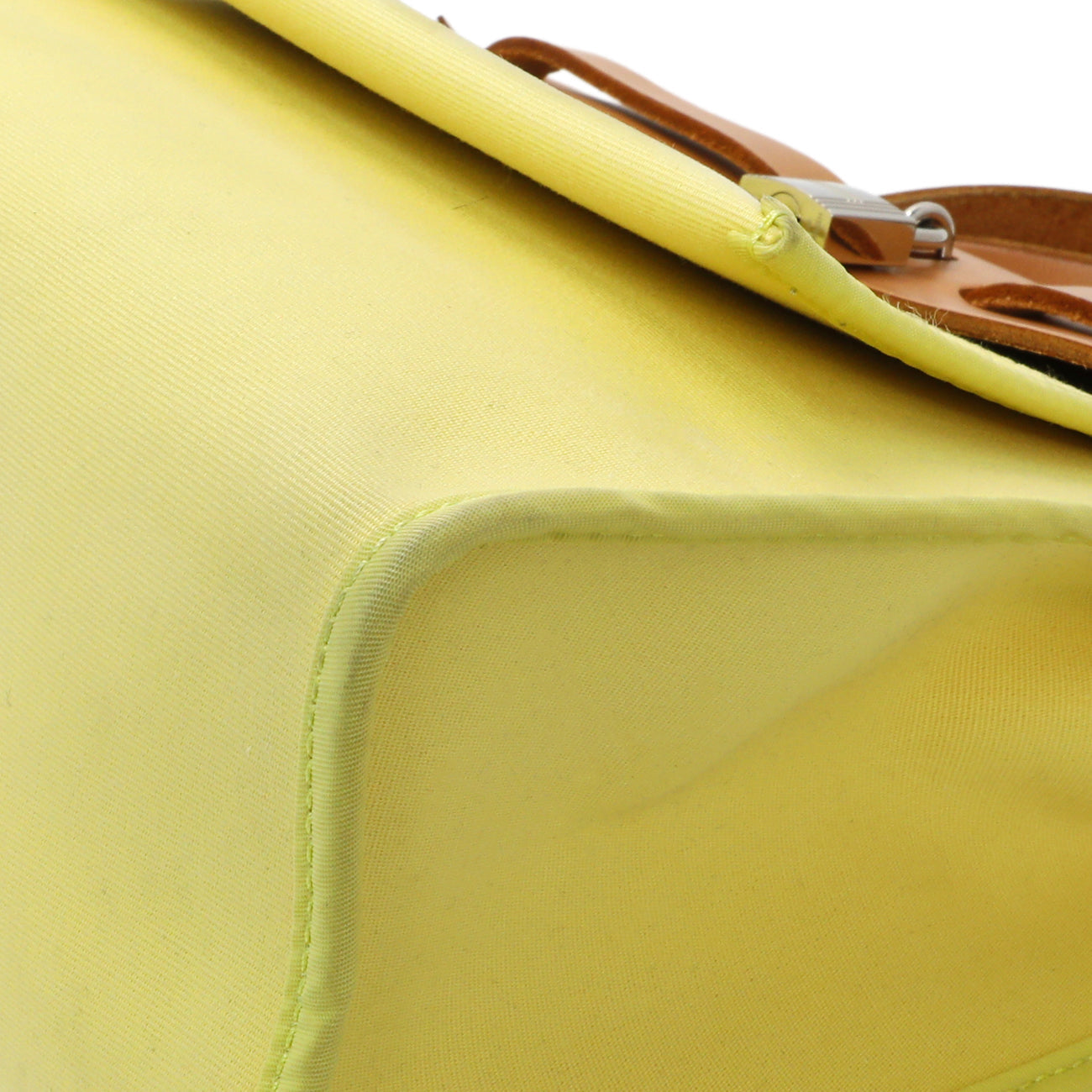 Exclusive Hermes Vache Hunter Yellow Toile Herbag Zip 31 PM — Alternate View 8