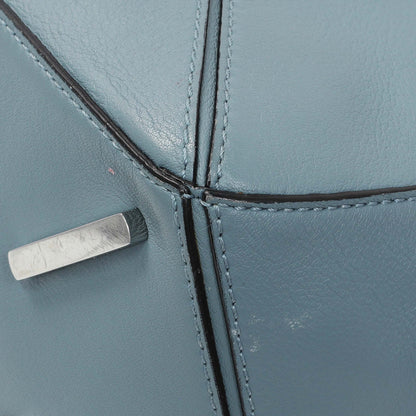 Exclusive Loewe Blue Calfskin Medium Puzzle Bag — Alternate View 7