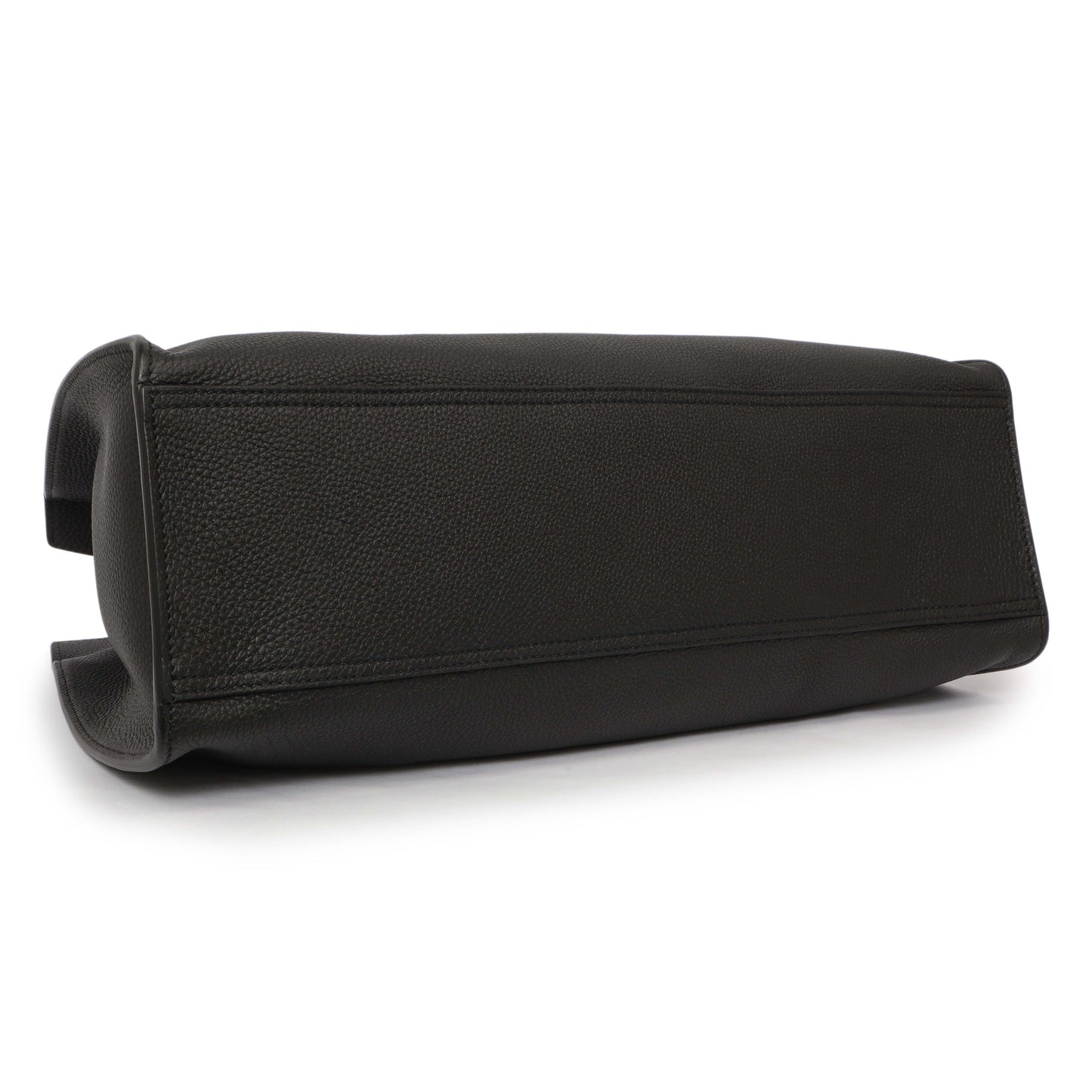 Exclusive Gucci Black Soft Calfskin Medium Jackie Top Handle Bag — Back View