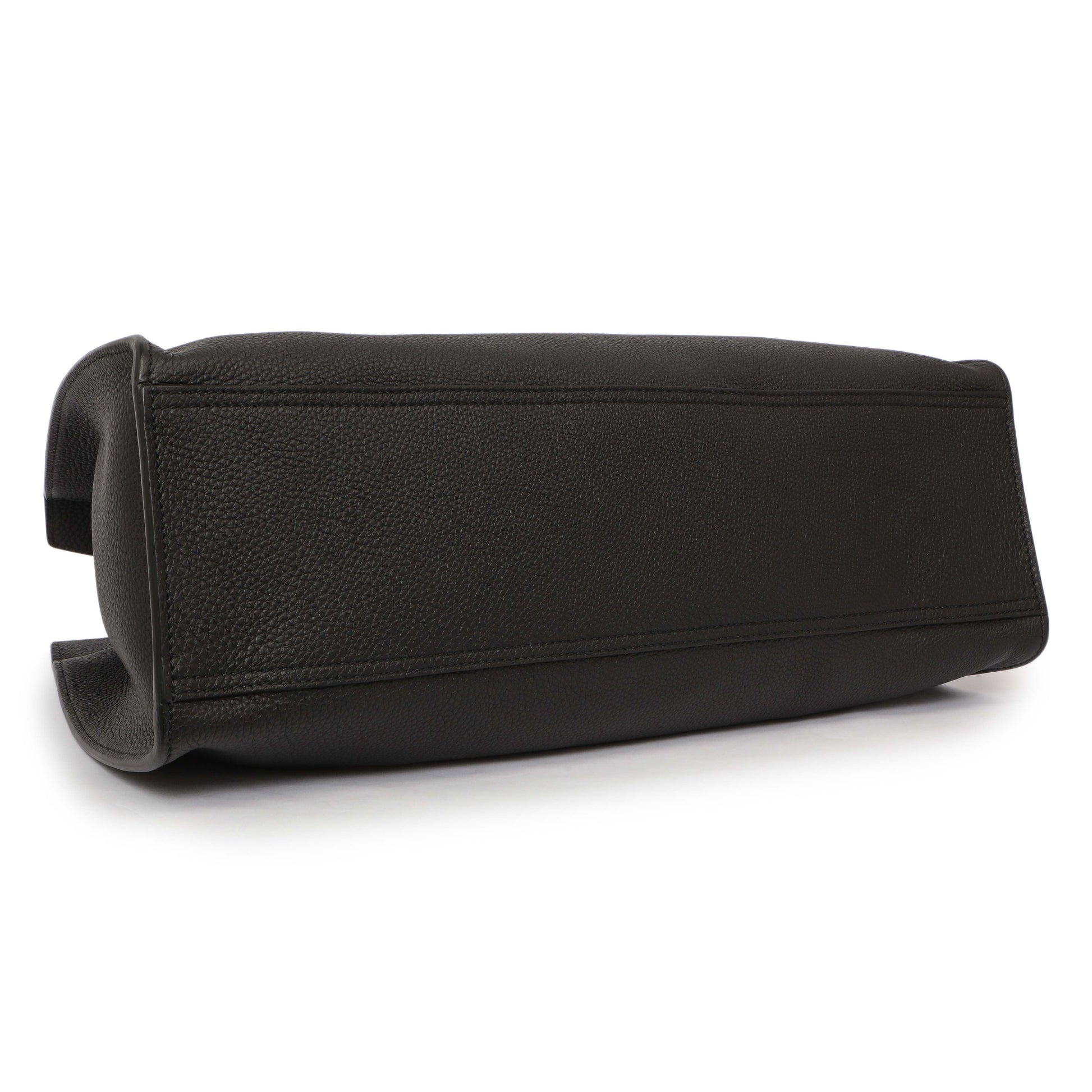 Exclusive Gucci Black Soft Calfskin Medium Jackie Top Handle Bag — Back View