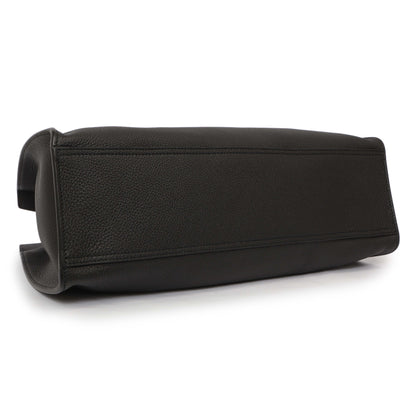 Exclusive Gucci Black Soft Calfskin Medium Jackie Top Handle Bag — Back View