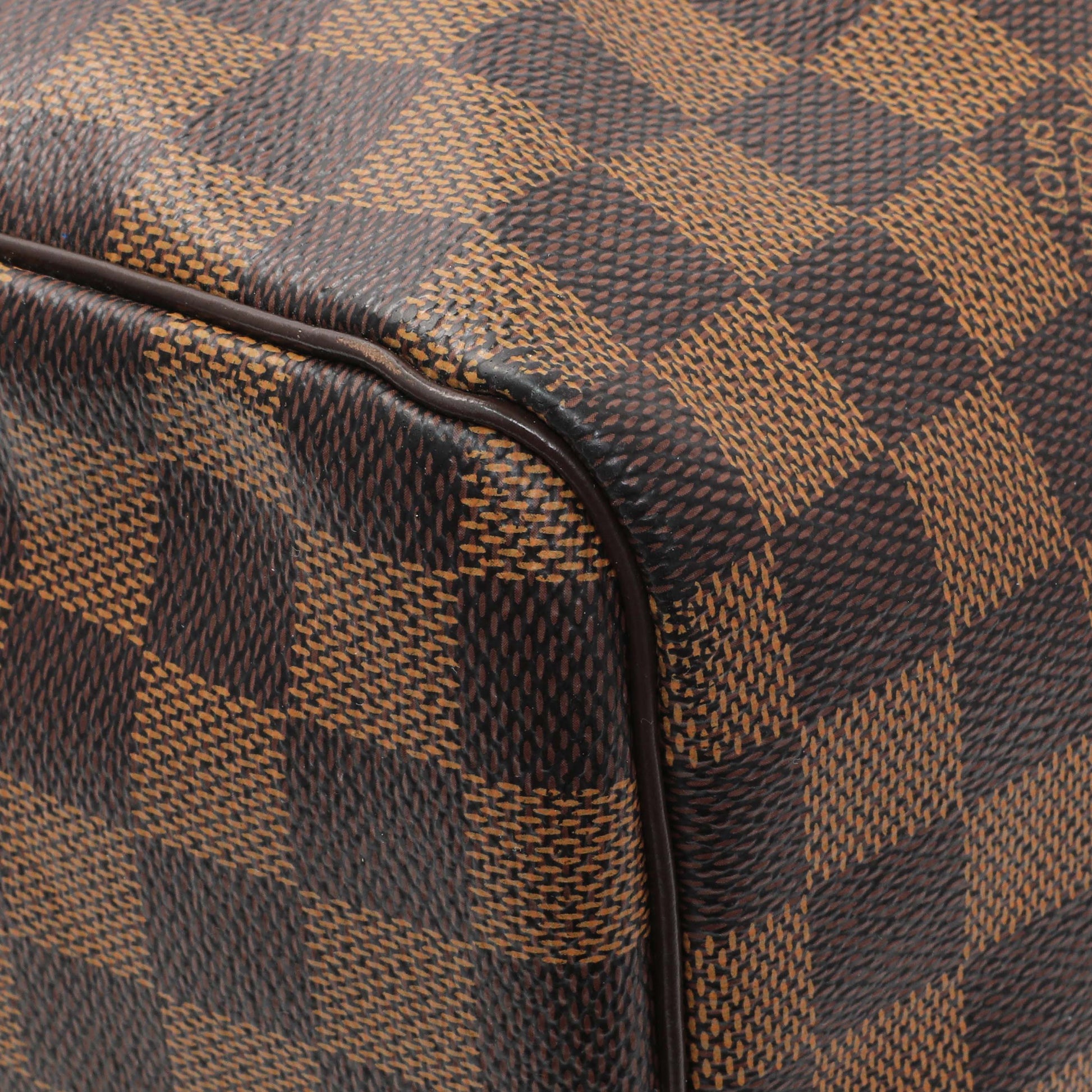 Exclusive Louis Vuitton Damier Ebene Speedy 30 — Top View