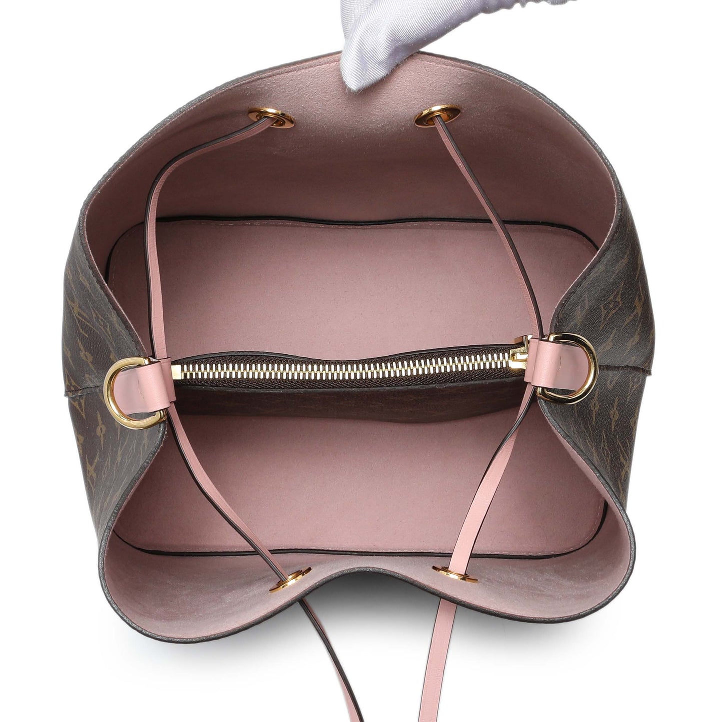 Exclusive Louis Vuitton Monogram Neonoe MM — Top View