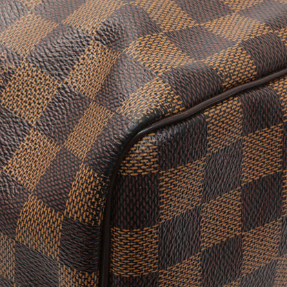 Exclusive Louis Vuitton Damier Ebene Speedy 30 — Detail View