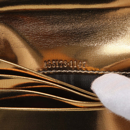 Exclusive Gucci Bronze Guccissima Compact Wallet — Alternate View 10