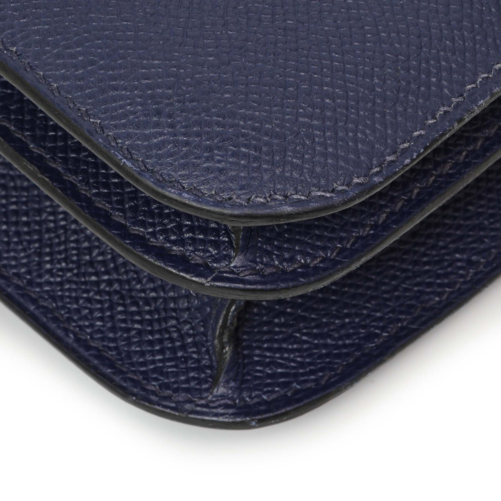 Exclusive Hermes Bleu Saphir Epsom Constance 18 — Lifestyle View