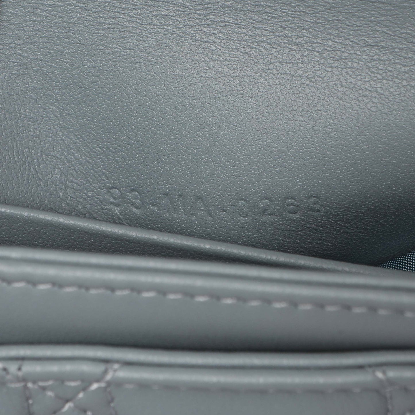Exclusive Christian Dior Cloud Blue Lambskin Mini Miss Dior — Alternate View 7