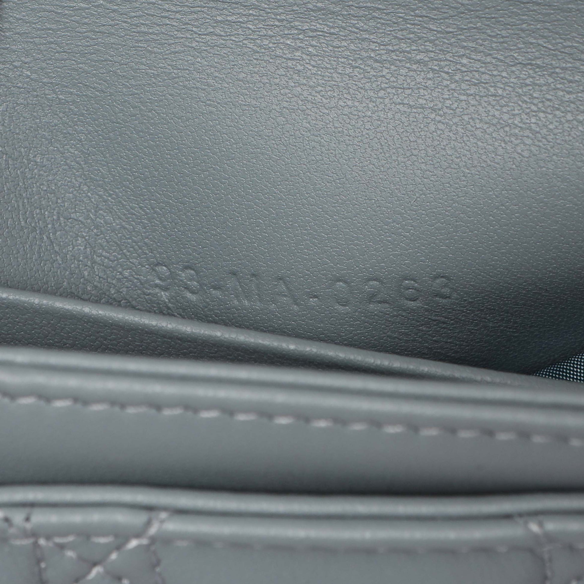 Exclusive Christian Dior Cloud Blue Lambskin Mini Miss Dior — Alternate View 7