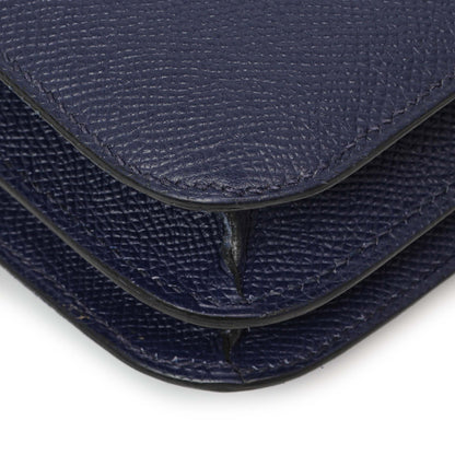 Exclusive Hermes Bleu Saphir Epsom Constance 18 — Alternate View 7