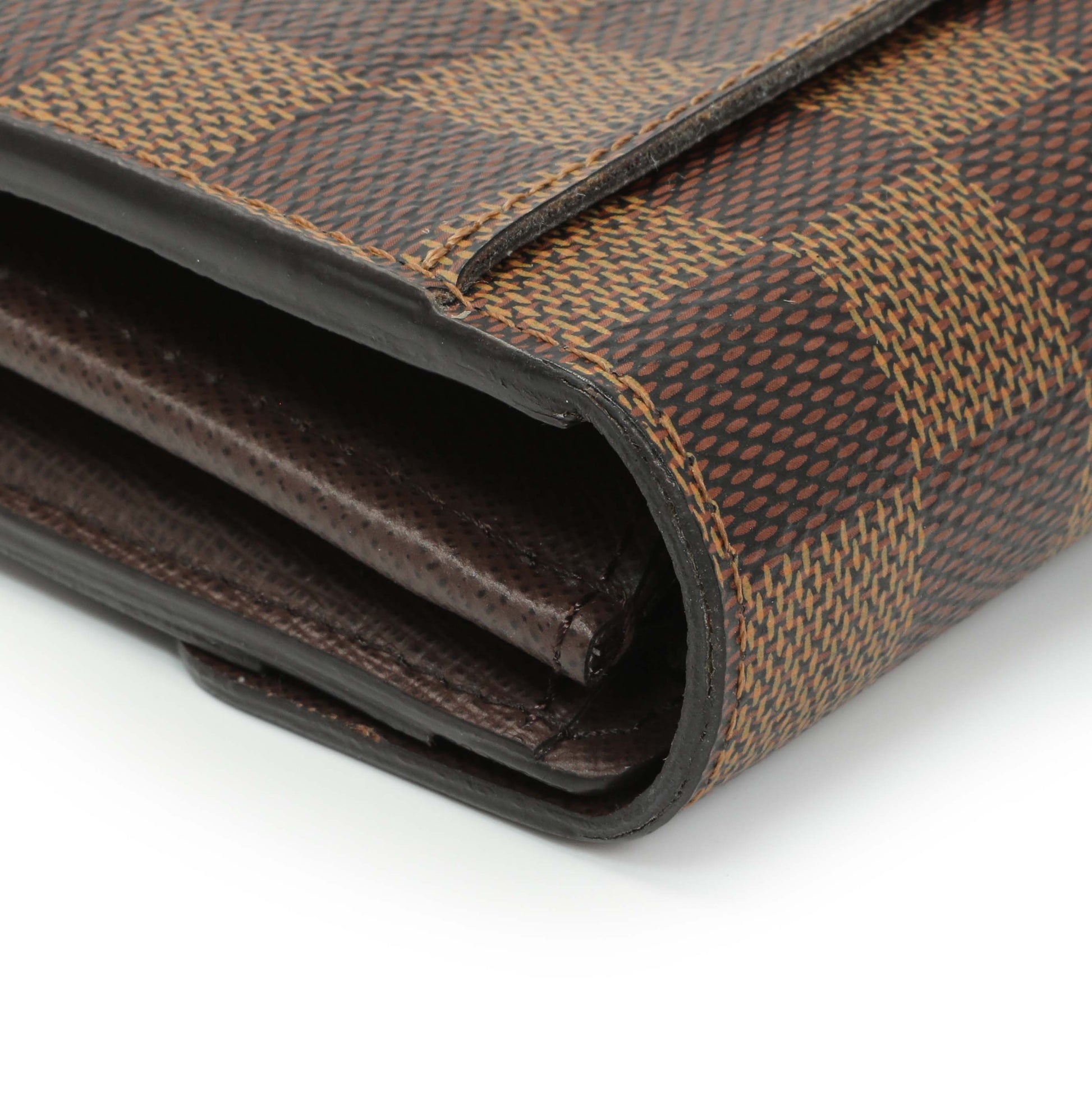 Exclusive Louis Vuitton Damier Ebene Sarah Wallet — Alternate View 8