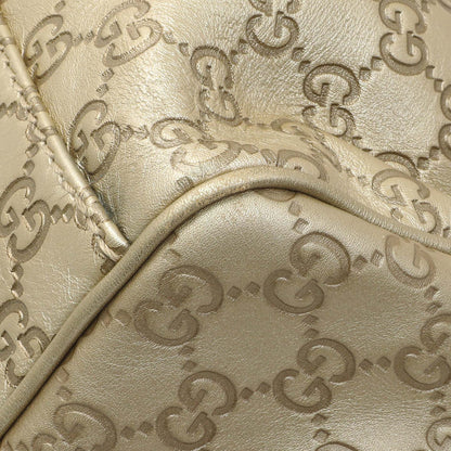 Exclusive Gucci Gold Guccissima Sukey Boston Bag — Alternate View 7