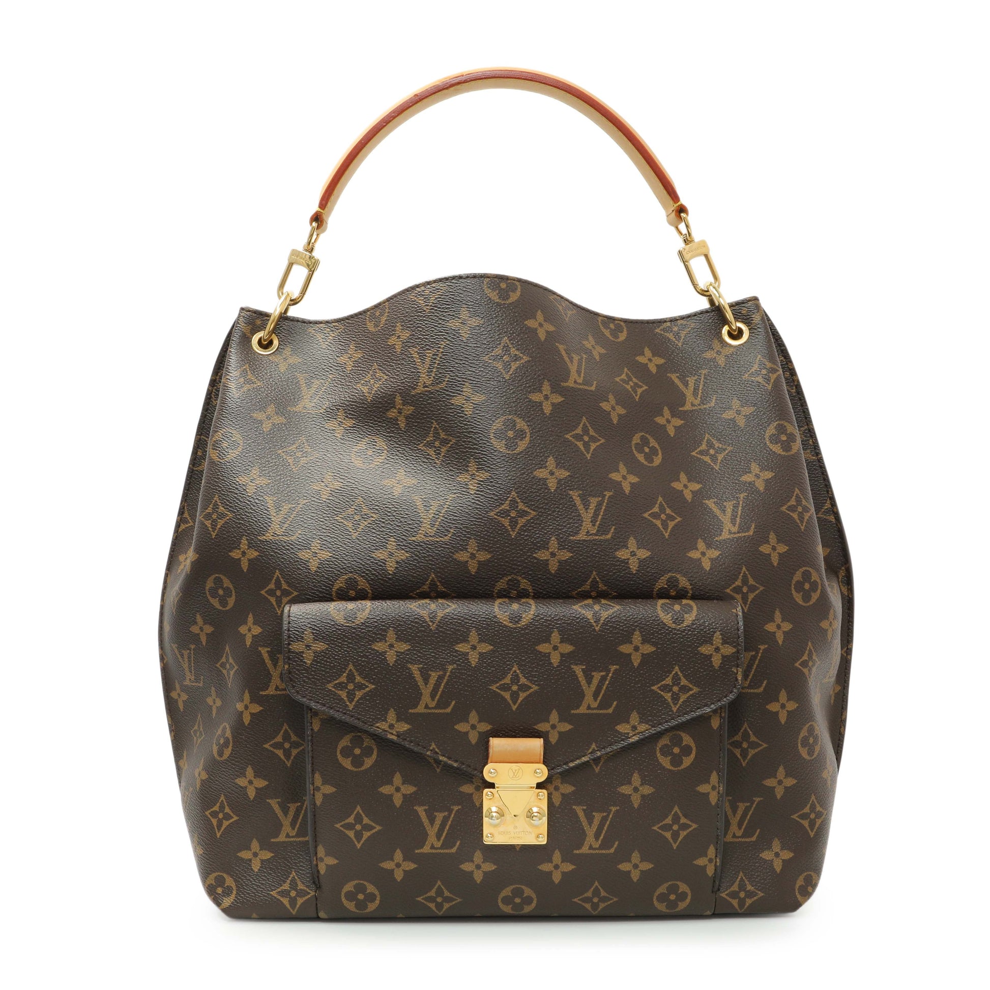 Exclusive Louis Vuitton Monogram Metis — Front View