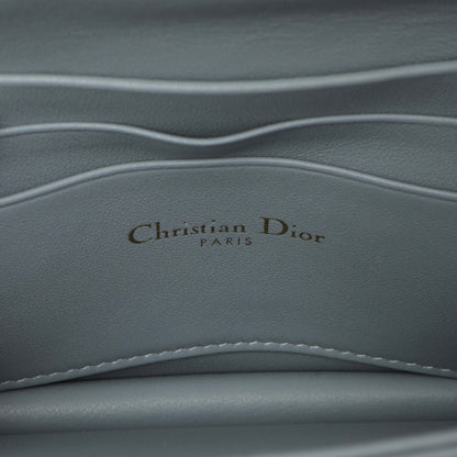 Exclusive Christian Dior Cloud Blue Lambskin Mini Miss Dior — Detail View
