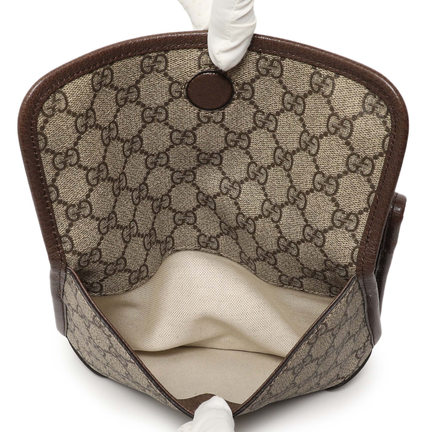 Exclusive Gucci GG Supreme Monogram Web Neo Vintage Small Messenger — Alternate View 7
