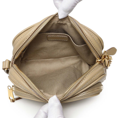 Exclusive Burberry Monogram Embossed Calfskin Camera Chain Bag — Top View