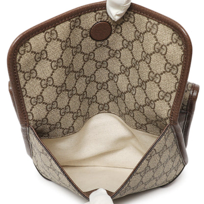 Exclusive Gucci GG Supreme Monogram Web Neo Vintage Small Messenger — Lifestyle View