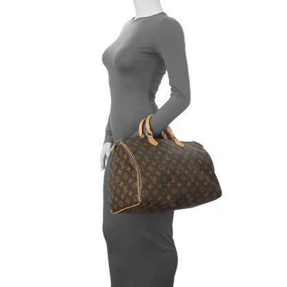 Exclusive Louis Vuitton Monogram Speedy 35 — Alternate View 12