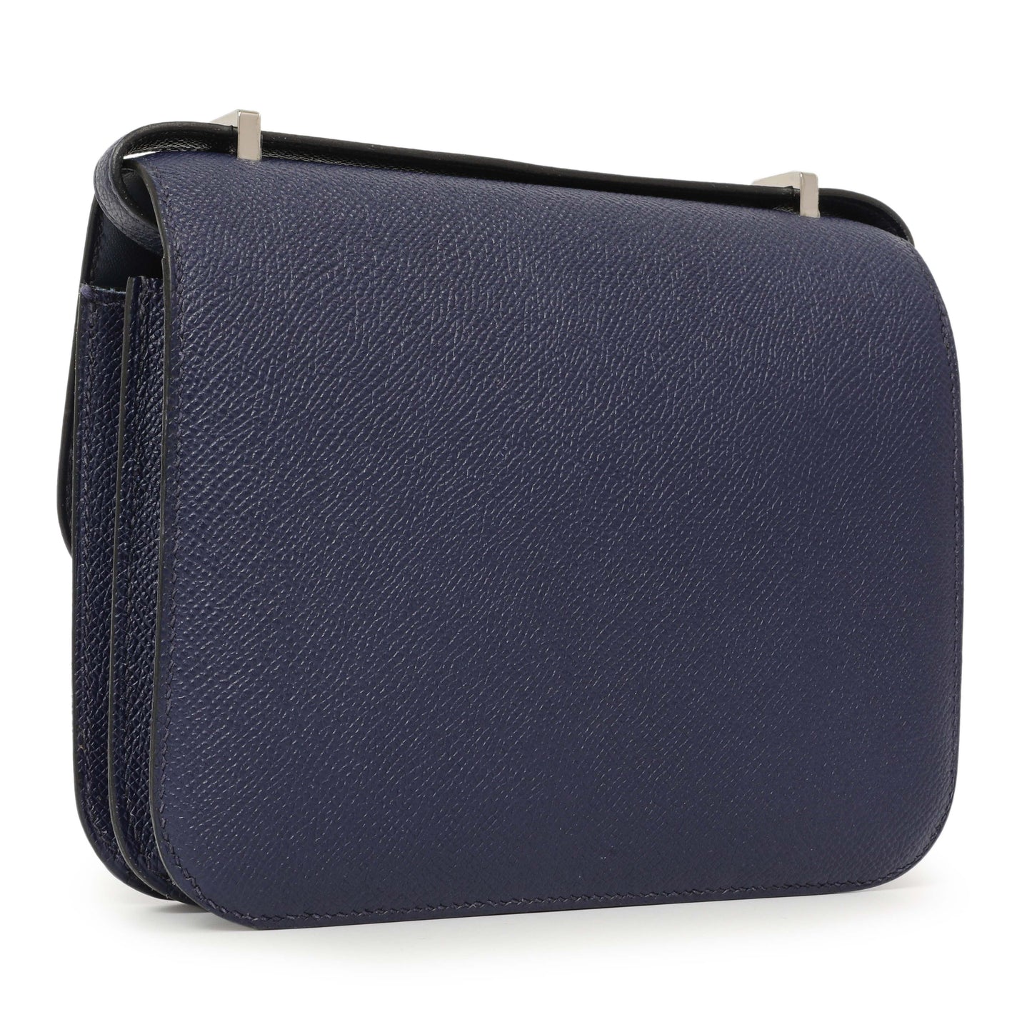 Exclusive Hermes Bleu Saphir Epsom Constance 18 — Back View