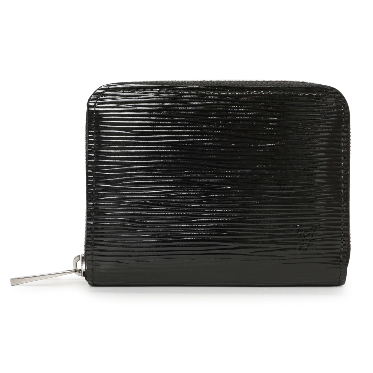 Exclusive Louis Vuitton Black Electric Epi Zippy Coin Purse — Side View
