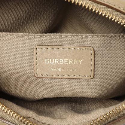 Exclusive Burberry Monogram Embossed Calfskin Camera Chain Bag — Detail View