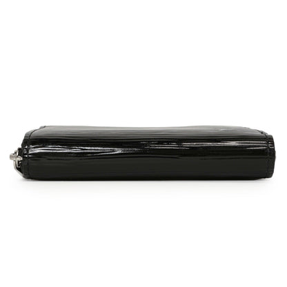 Exclusive Louis Vuitton Black Electric Epi Zippy Coin Purse — Top View
