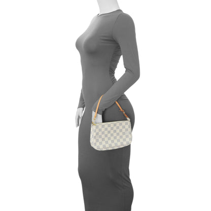 Exclusive Louis Vuitton Damier Azur Pochette Accessoires — Alternate View 11