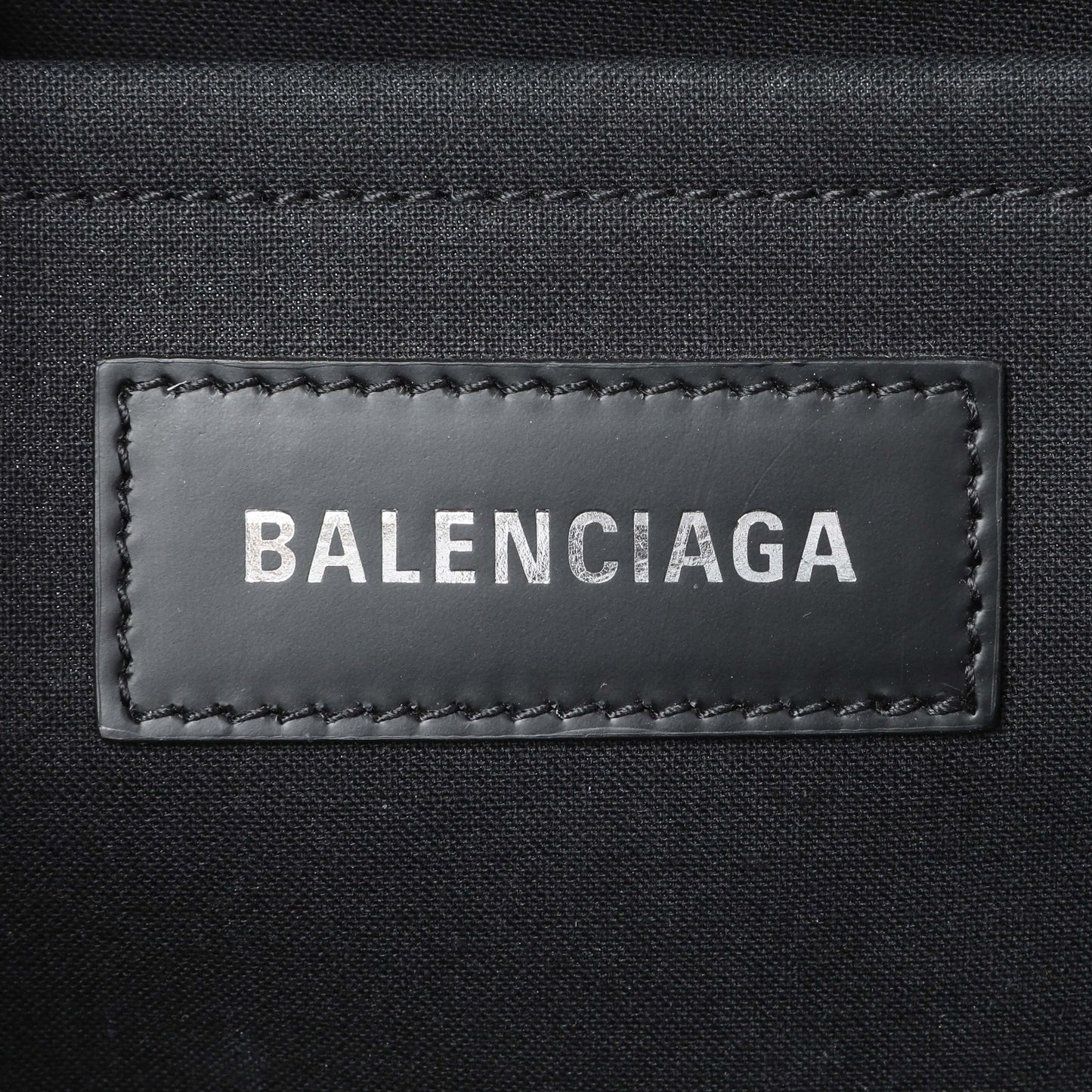 Exclusive Balenciaga Small Hardware Scribble Printed Denim Tote Bag — Alternate View 9