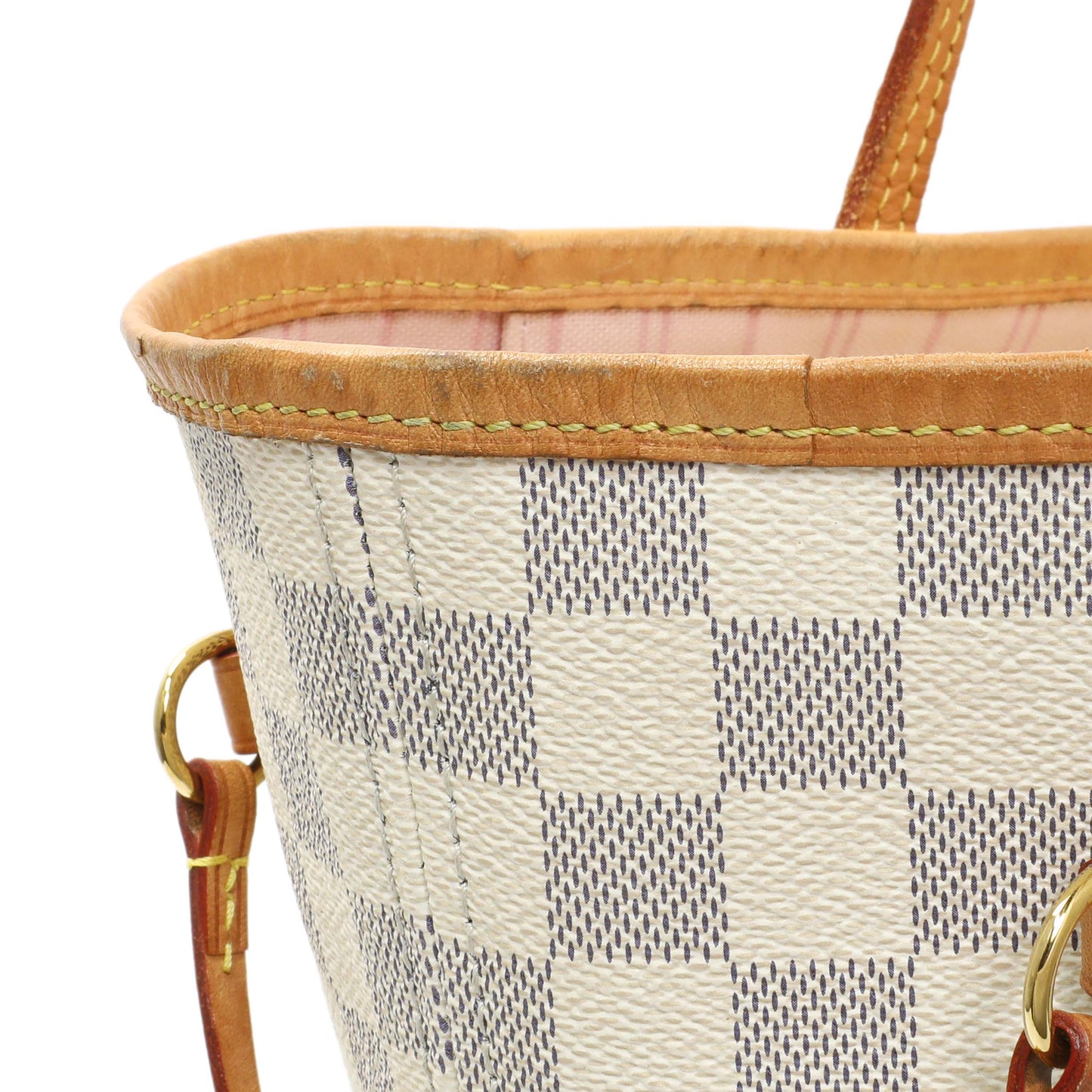 Exclusive Louis Vuitton Damier Azur Neverfull MM — Alternate View 11