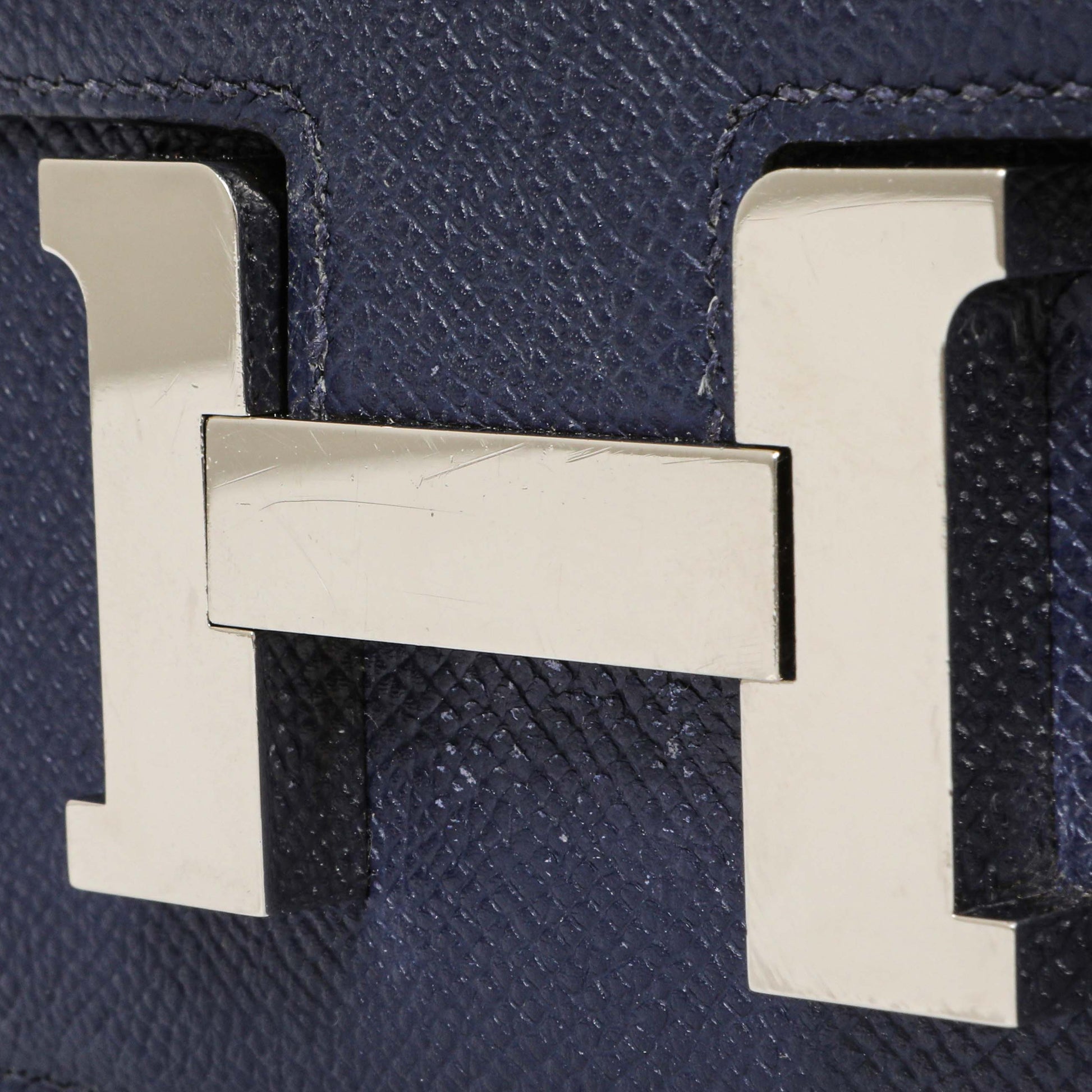 Exclusive Hermes Bleu Saphir Epsom Constance 18 — Alternate View 15