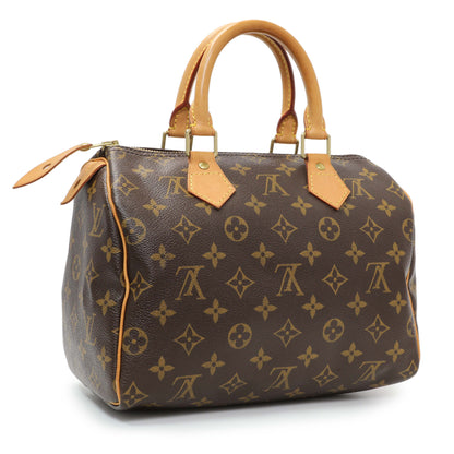 Exclusive Louis Vuitton Monogram Speedy 25 — Side View