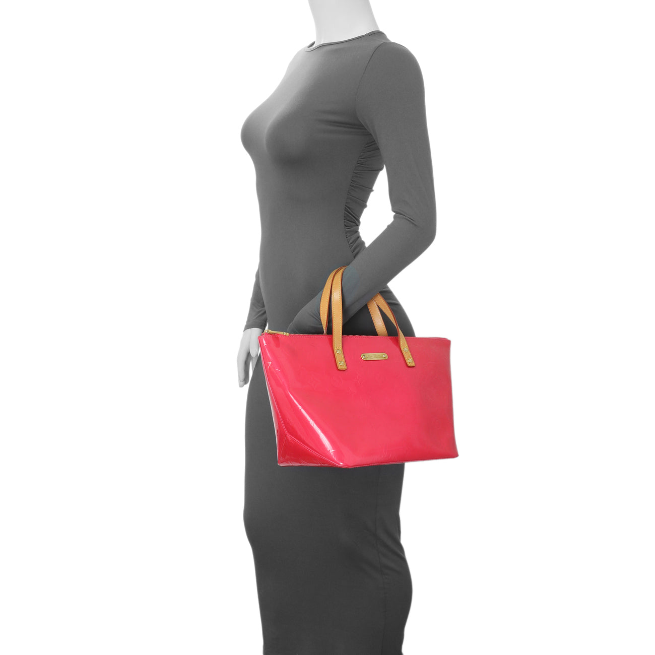 Exclusive Louis Vuitton Pink Vernis Bellevue PM — Alternate View 13