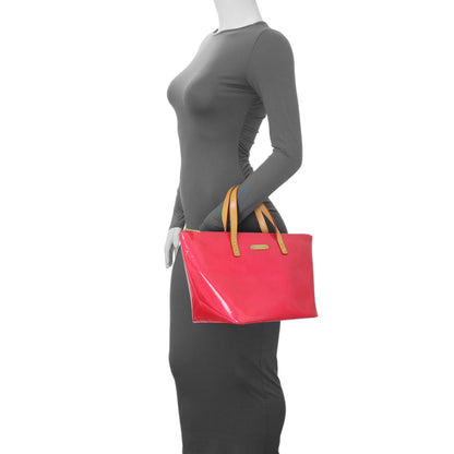 Exclusive Louis Vuitton Pink Vernis Bellevue PM — Alternate View 13